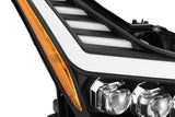 08-13 Infiniti G37/14-15 Q60 Coupe MK II NOVA-Series LED Projector Headlights Black