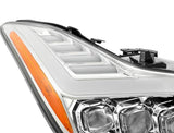08-13 Infiniti G37/14-15 Q60 Coupe MK II NOVA-Series LED Projector Headlights Chrome