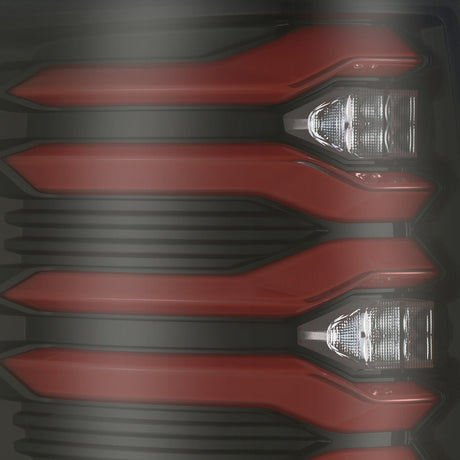09-14 Ford F150 LUXX-Series LED Tail Lights Black-Red