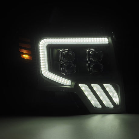 09-14 Ford F150 MKII NOVA-Series LED Projector Headlights Black