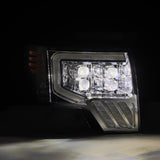 09-14 Ford F150 MKII NOVA-Series LED Projector Headlights Chrome
