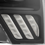 Phares halogènes projecteurs noirs pour Ford F150 MKII série PRO 09-14
