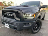 09-18 Ram Truck LUXX-Series (5th Gen 2500 Style) LED Projector Headlights Alpha-Black