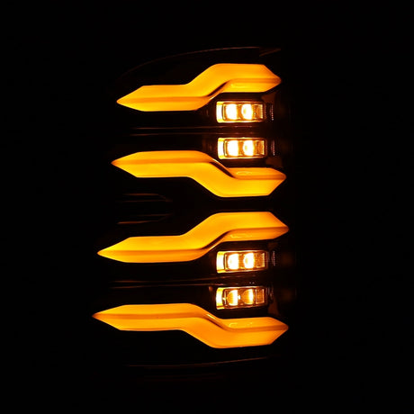 09-18 Ram Truck LUXX-Series LED Tail Lights Black