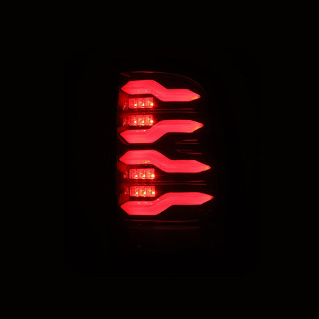 09-18 Ram Truck LUXX-Series LED Tail Lights Black-Red