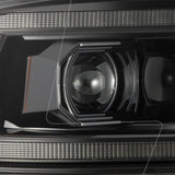 Phares halogènes à projecteur Alpha-Black pour camion Ram 09-18 (MK II 5e génération style 2500) série PRO