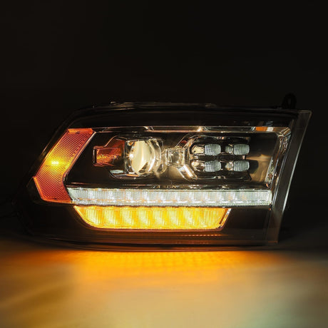 09-18 Ram Truck PRO-Series (5th Gen 2500 Style) Projector Headlights Alpha-Black
