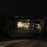 09-18 Ram Truck PRO-Series (5th Gen 2500 Style) Projector Headlights Alpha-Black