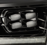 09-18 Ram Truck PRO-Series (5th Gen 2500 Style) Projector Headlights Alpha-Black
