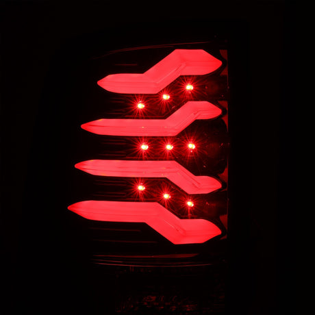 09-18 Ram Truck PRO-Series LED Tail Lights Jet Black