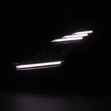 09-25 Nissan GT-R NOVA-Series LED Projector Headlights Alpha-Black
