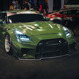 09-25 Nissan GT-R NOVA-Series LED Projector Headlights Alpha-Black