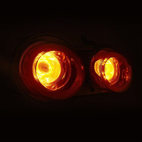 09-25 Nissan GT-R NOVA-Series Prismatic LED Tail Lights Red Smoke
