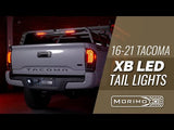 Toyota Tacoma (16-23) XB LED Tail Lights (Red)