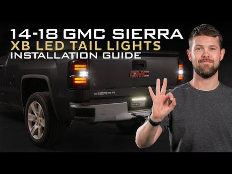GMC Sierra 1500 (14-18) XB LED Tail Lights (Red)