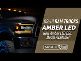 Dodge Ram HD (16-18) XB Led Headlights (Amber Drl)