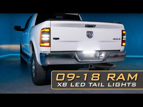 Dodge Ram 2500HD / 3500HD (09-18) XB LED Tail Lights (Smoked)