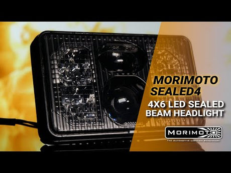 Sealed4 Bi-Led Headlight (4X6)