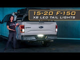 Ford F-150 (15-20) XB LED Tail Lights (Red)