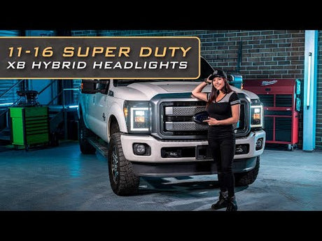 Ford Super Duty (11-16) XB Hybrid Led Headlights