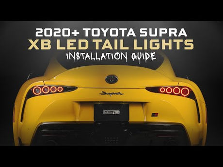 Toyota Supra (2020+) XB LED Tail Lights (Red)