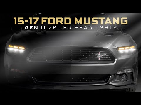 Ford Mustang GT500 (20-22) XB Led Headlights (Gen II)