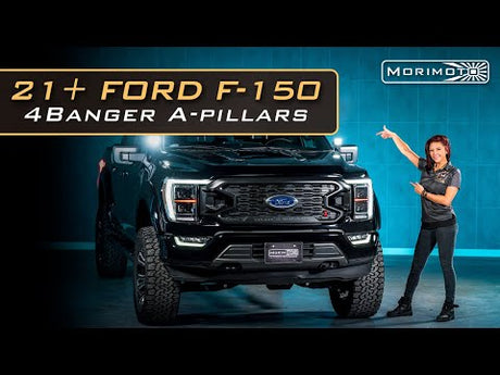 4Banger Led Ditch Light System: Ford F150 (2021+)