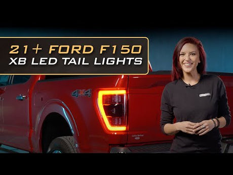 Ford F-150 (21-23) XB LED Tail Lights (Smoked)