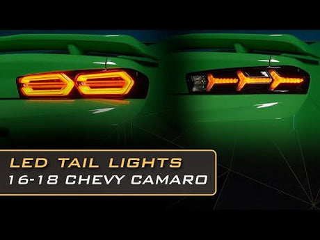 Chevrolet Camaro (16-18) XB LED Tail Lights (Smoked)