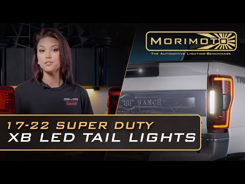 Ford Super Duty (17-22) XB LED Tail Lights (Smoked)
