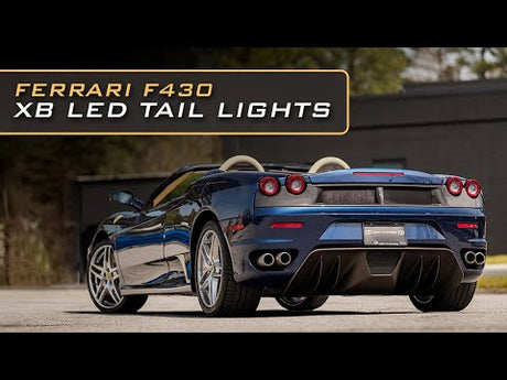 Ferrari F430 (05-10) XB LED Tail Lights (Smoked)