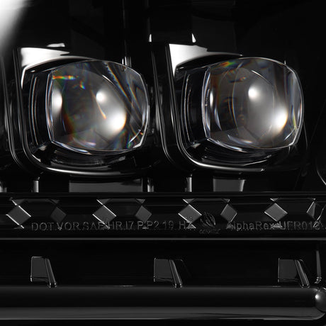 10-12 Ford Mustang MK II NOVA-Series LED Projector Headlights Alpha-Black