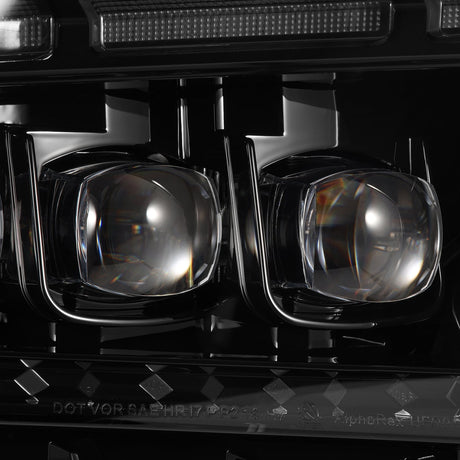 10-12 Ford Mustang MK II NOVA-Series LED Projector Headlights Alpha-Black