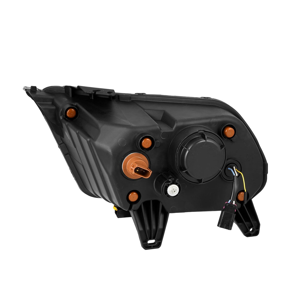 Phares projecteurs à LED noirs pour Ford Mustang MK II série NOVA 10-12