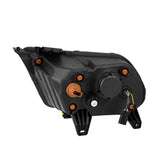 Phares projecteurs à LED noirs pour Ford Mustang MK II série NOVA 10-12