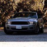 Phares projecteurs à LED noirs pour Ford Mustang MK II série NOVA 10-12