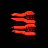 10-24 Toyota 4Runner LUXX-Series LED Tail Lights Black-Red