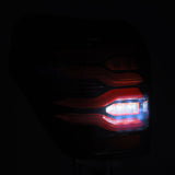 10-24 Toyota 4Runner LUXX-Series LED Tail Lights Black-Red