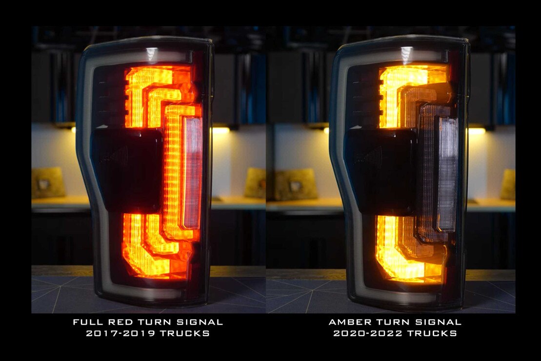 Ford Super Duty (17-22) XB LED Tail Lights (Smoked)