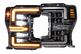 Ford Super Duty (17-19) XB Led Headlights (Amber Drl)