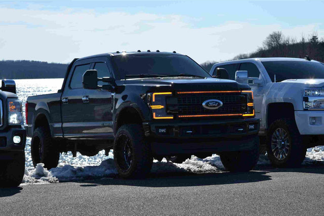 Ford Super Duty (17-19) XB Led Headlights (Amber Drl)
