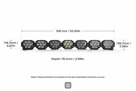 Bigbanger Bar: 7 Pod / 50.5"