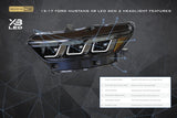 Ford Mustang GT350 (15-20) XB Led Headlights (Gen II)