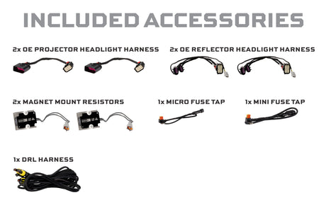Dodge Ram HD (09–18) XB Evo Hybrid Led Headlights