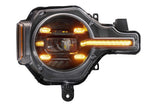 Phares à LED Ford Bronco (2021+) XB (feux de jour ambrés)