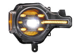 Phares à LED Ford Bronco (2021+) XB (feux de jour ambrés)