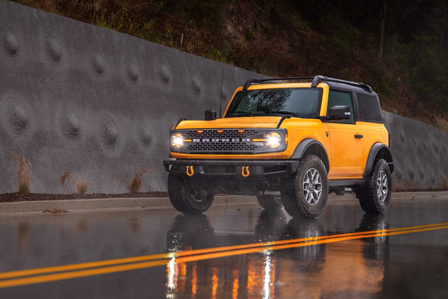 Phares à LED Ford Bronco (2021+) XB (feux de jour ambrés)