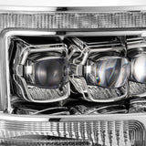 Phares projecteurs à LED chromés Ford Super Duty série NOVA 11-16