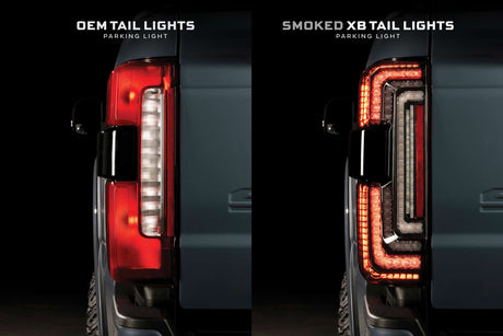 Ford Super Duty (2023+) XB Led Tail Lights (Smoked)