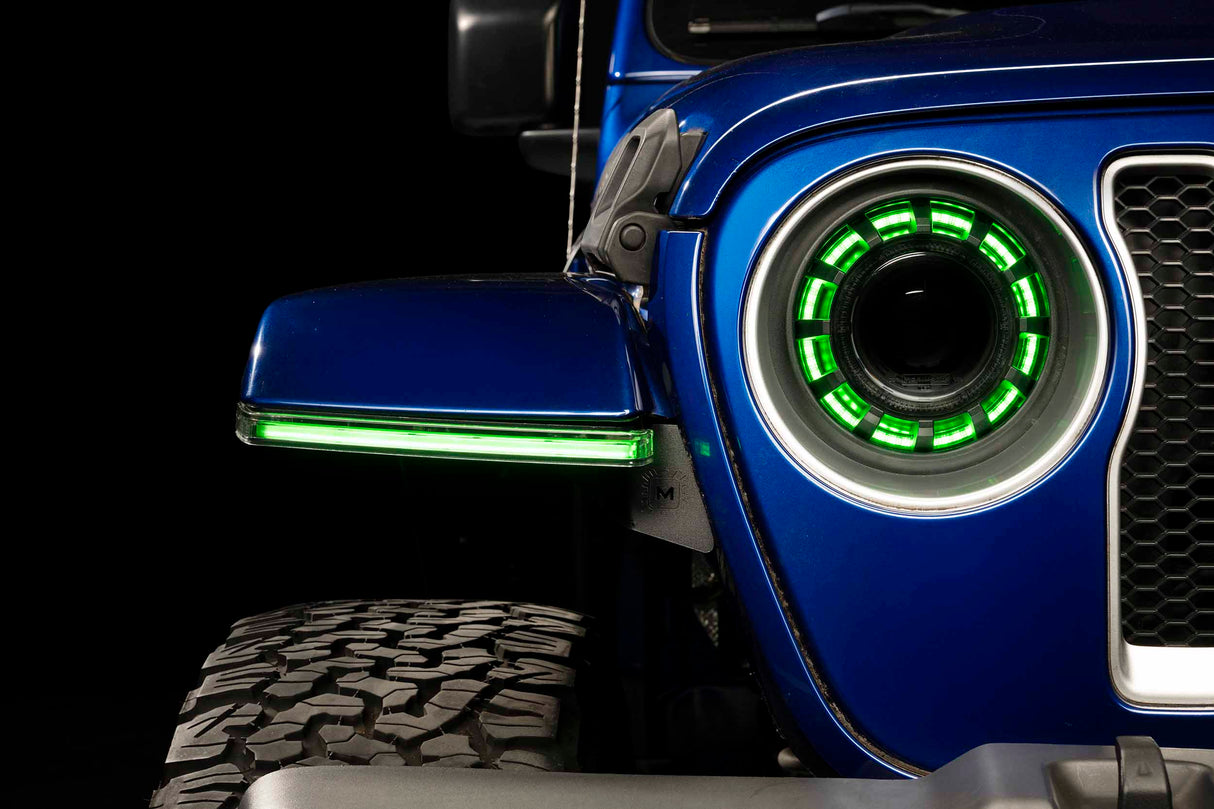 Feux d'aile LED pour Jeep Wrangler JL/Gladiator JT XB
